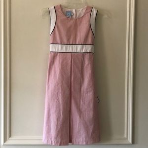 Girls Bella Bliss seersucker dress size 10